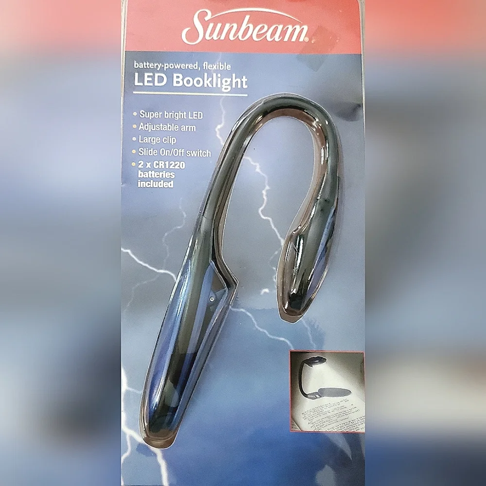 Sunbeam Clip-On LED Book/Task Light - Picture 1 of 3